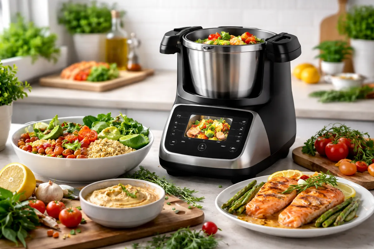 Comment réaliser des plats sains et savoureux avec un robot de cuisine