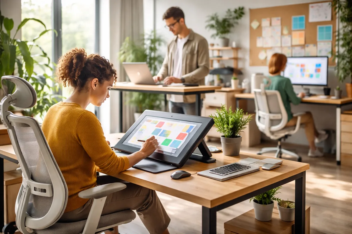 Les bienfaits de l'ergonomie sur la créativité en entreprise