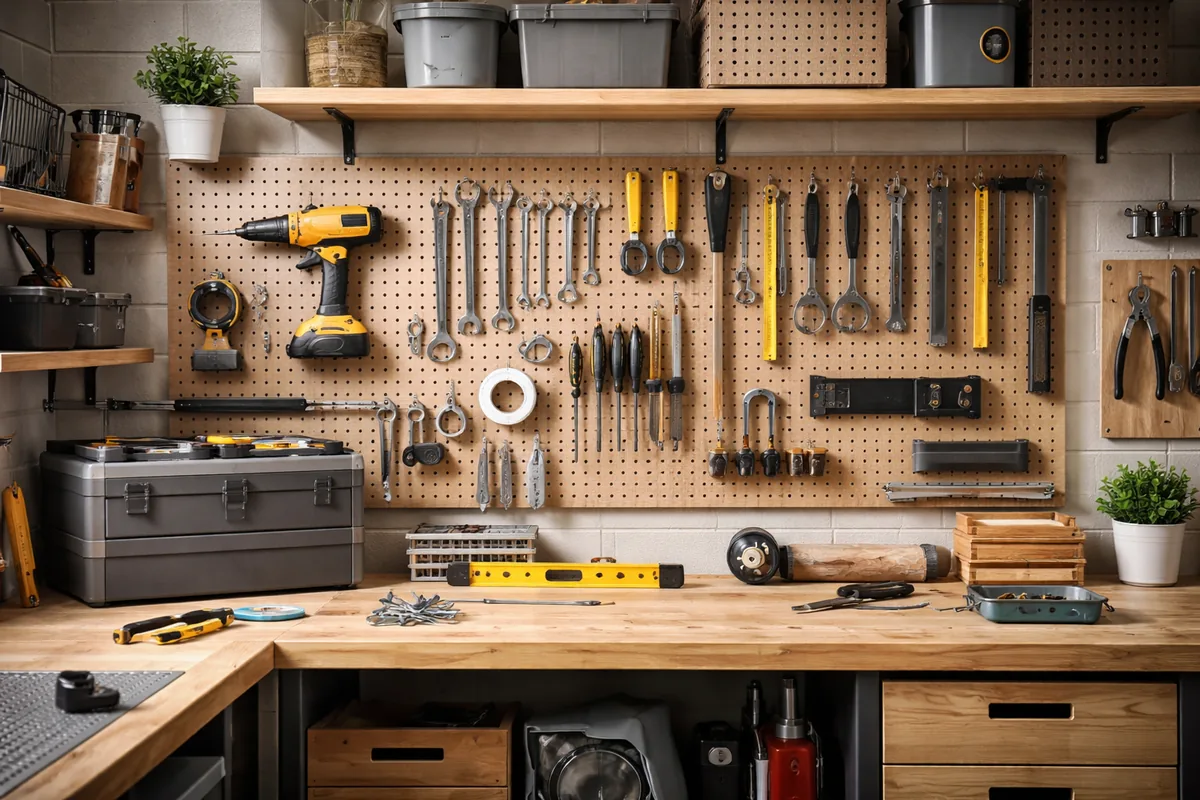 Comment mieux organiser vos outils de bricolage à la maison