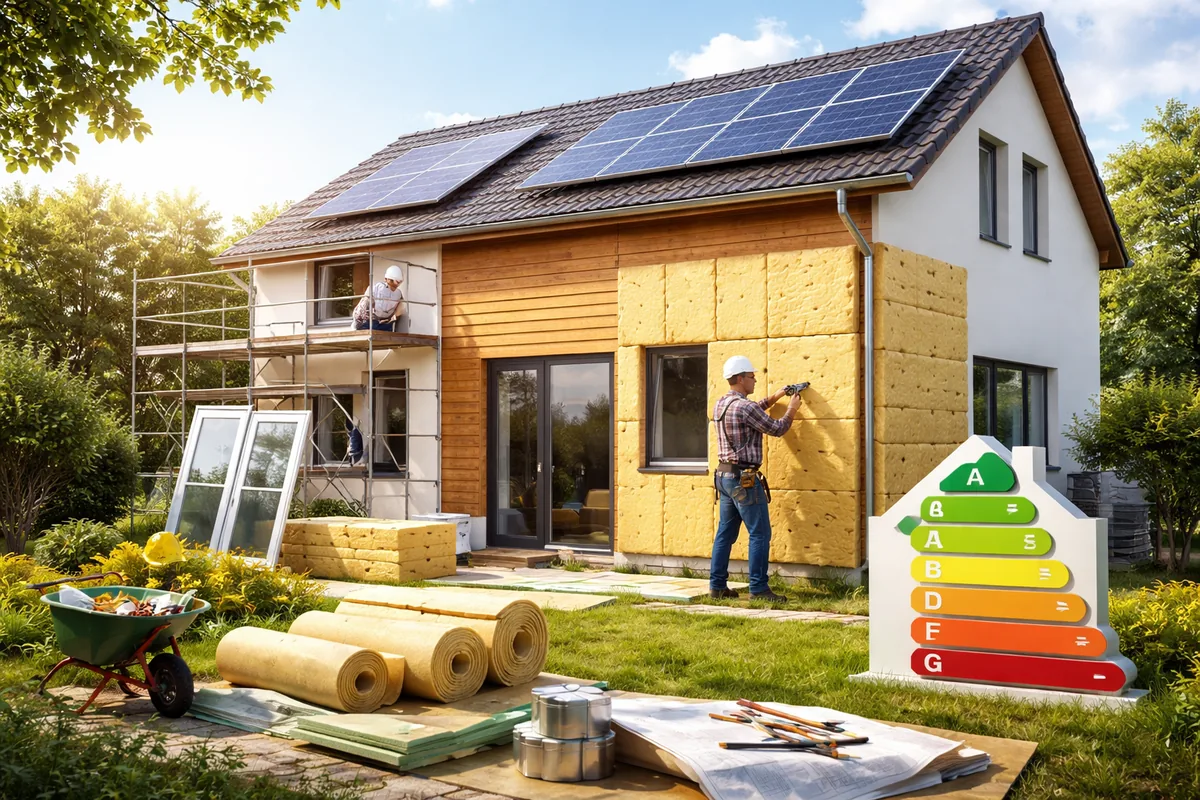 Comment améliorer l'efficacité énergétique de votre maison avec des travaux de rénovation